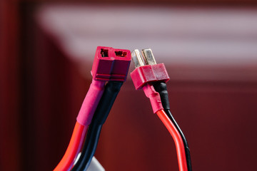 lithium polymer battery lipo  with t connector cable