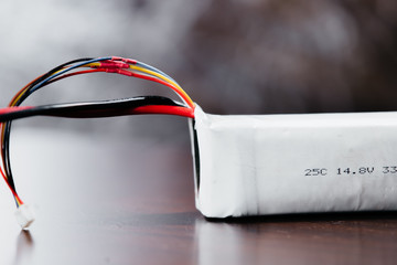 lithium polymer battery lipo  with t connector cable