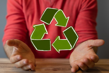 Ecology Concept. Environmentally friendly planet.