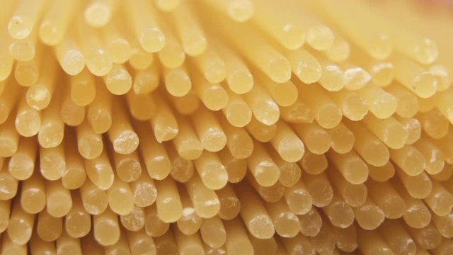Raw Spaghetti, macro shot as background