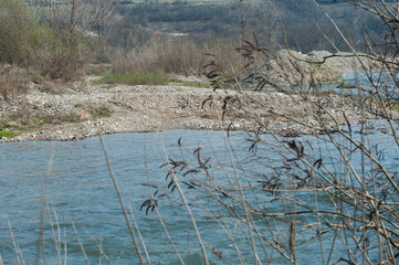River around the world are disappearing. Riverbanks are getting wider and deeper, as large sections of riverbanks collapse.Destroyed shores due to uncontrolled exploitation of sand