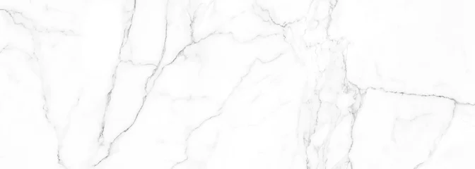 Foto op Plexiglas Marmer hoge resolutie witte Carrara-marmeren steentextuur