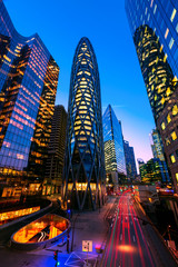 France Paris buildings de la défense © Francis