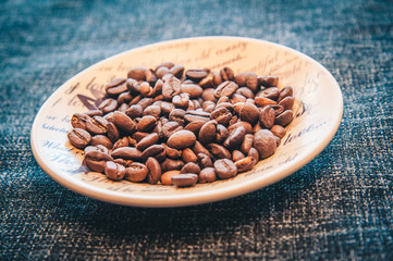 coffee beans in a bowl