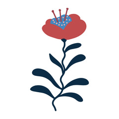 Vector floral element for creating fashion prints, postcard, wedding invitations, banners, floral arrangement illustrations, bouquets.