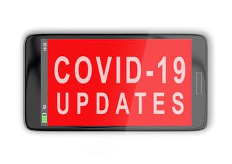 COVID-19 UPDATES concept