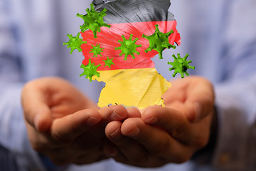 epidemic coronavirus 2019-nCoV 3d  germany