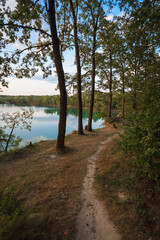 Trail near the lake
