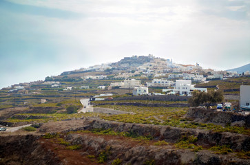 Fototapeta na wymiar Greece. Thira Island(Santorini).