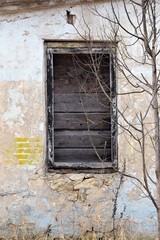 window, old, wall, house, architecture, building, stone, door, wood, wooden, ancient, home, brick, vintage, frame, glass, antique, exterior, texture, white, facade, brown, closed, abandoned, aged