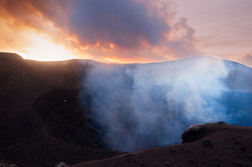 Vanuatu Tanna Yasur Sunset volcan
