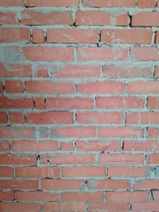 Obraz premium red brick wall background