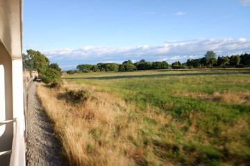 Fototapeta premium コースタル・パシフィック号 Coastal Pacific Train
