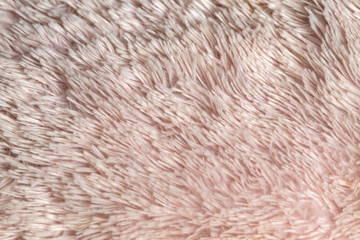 pink faux fur fabric grass