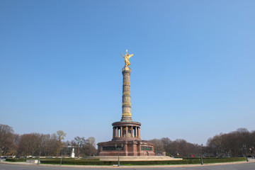 Obraz premium Victory column of Berlin, Germany
