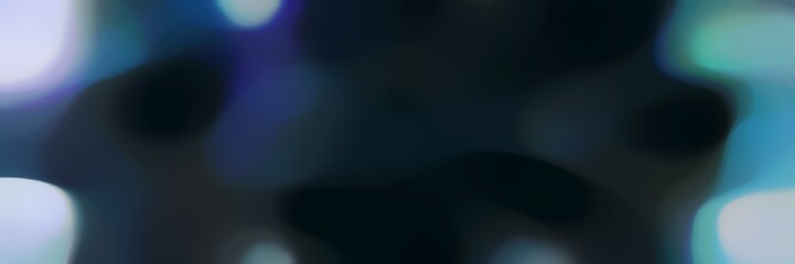 centered blurred horizontal header background texture with very dark blue, pastel blue and dark slate gray colors and free text space