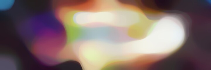 centered blurred bokeh horizontal banner background bokeh graphic with very dark magenta, pastel gray and very dark violet colors and free text space