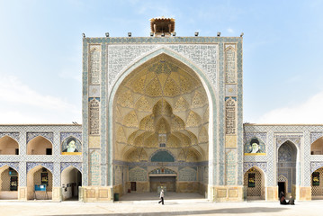 Fototapeta na wymiar Mosquée iranienne