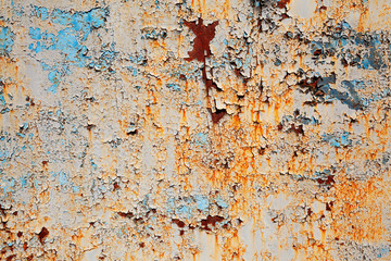Rusted metal background