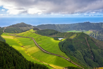 Lake of Sete Cidades, Azores, Portugal