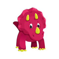 Dinosaur baby boy cute print. Sweet dino. Cool little dinosaur illustration for nursery t-shirt, kids apparel, invitation, simple scandinavian child design