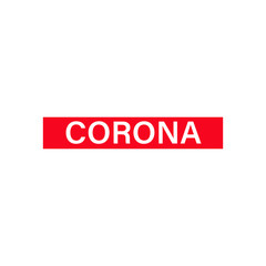 corona virus in china, design template