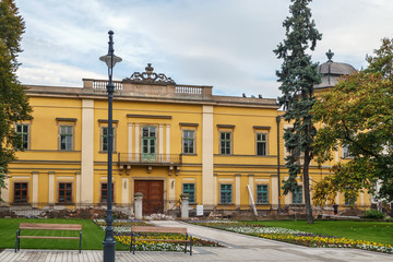 Fototapeta na wymiar Archiepiscopal Palace, Eger, Hungary