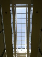 window in modern building