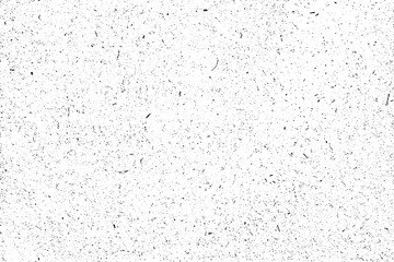 Grange mottled texture. Monochrome background of small noise with spots, fibers, noise and grain. Overlay template. Vector illustration