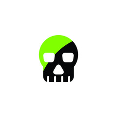 Skull icon template