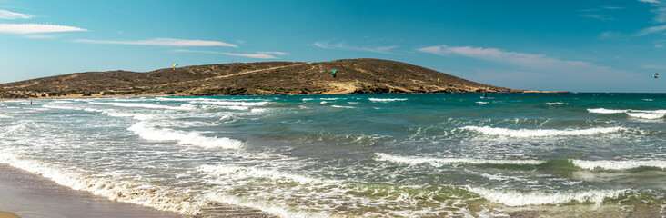 beach and sea Greece Prasonisi