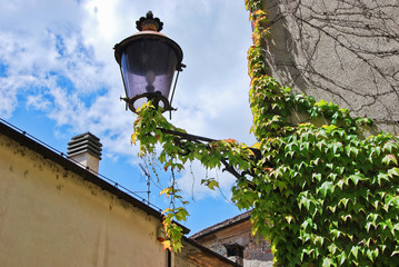 L'antico borgo di Compiano in provincia di Parma