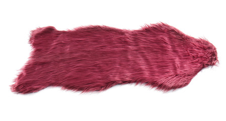 Soft carpet on white background