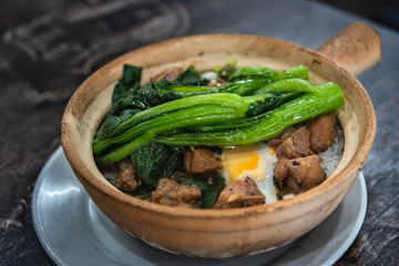 Traditional Cantonese Food Clay Plot