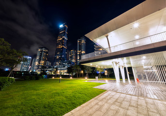 Obraz premium night view of shenzhen
