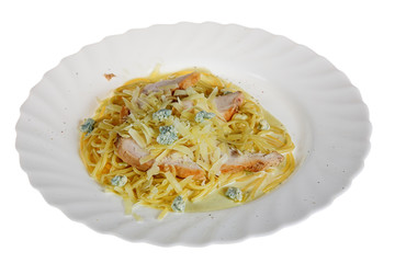 Cheese Pasta with Chicken