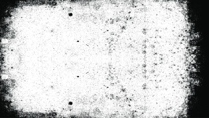 Scratched Frame. Grunge Urban Background Texture Vector. Dust Overlay. Distressed Grainy Grungy Framing Effect. Distressed Backdrop Vector Illustration. EPS 10.