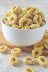 klanting or lanting. Indonesian traditional snack. made from cassava. has a savory taste and crispy texture