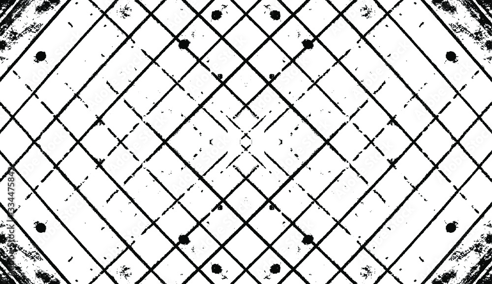 Aufkleber slim lines texture. parallel and intersecting lines abstract pattern. abstract textured effect. blac