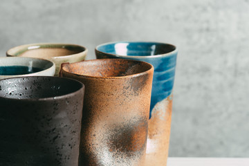 Japanese style pottery