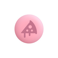 Pizza -  Modern App Button