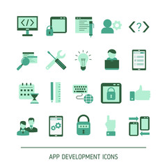 Design and app development icons