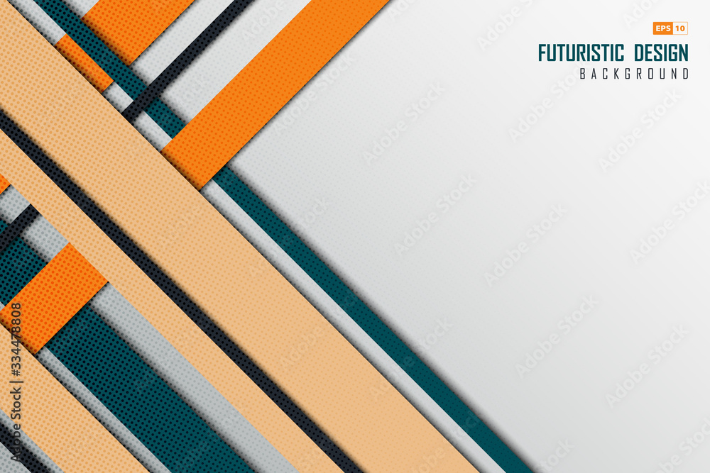Poster abstract trendy line of modern template artwork with copy space of text design. illustration vector 