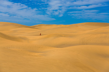 Maspalomas Duna - Desert in Canary island Gran Canaria