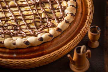 Obraz premium pizza sweet chocolat