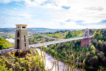 Clifton suspension bridge, Bristol, UK