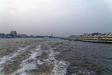 Bangkok's Chao Phraya River in Thailand