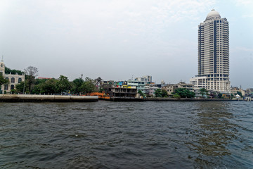 Bangkok's Chao Phraya River in Thailand