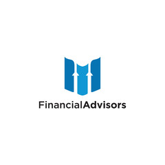 Financial Advisors Logo Design Template Vector. Design Concept, Creative Symbol, Icon