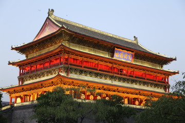 Obraz premium Xi'an, Shaanxi, China - ancient tower